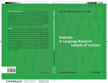 De Gruyter Mouton · Berlin · Analysis of Variance · Cover · 2005
